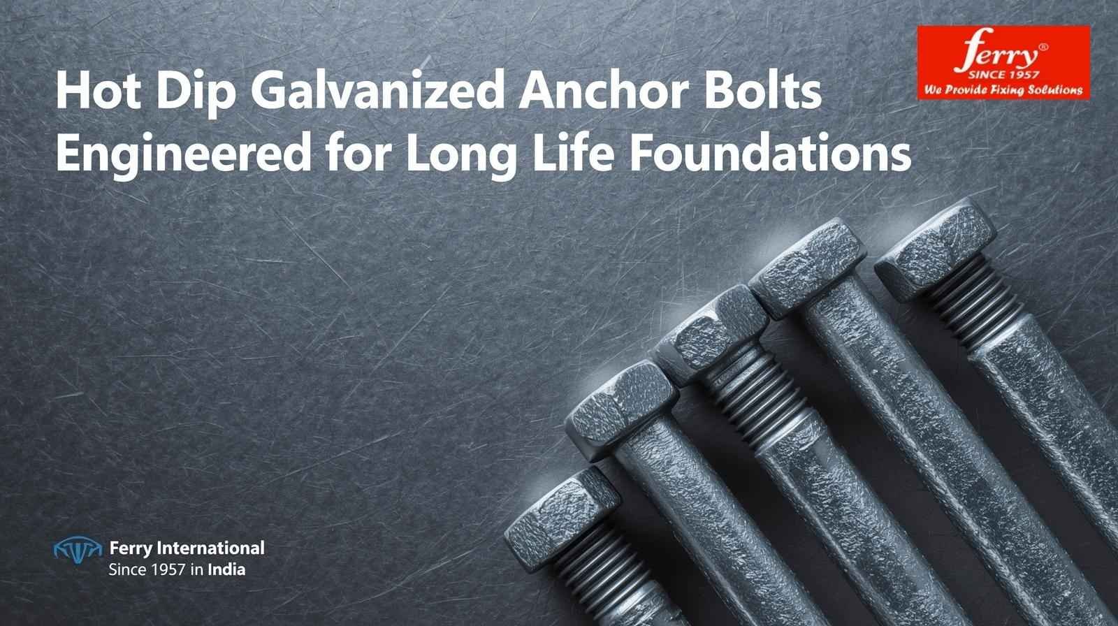 Hot Dip Galvanized Anchor Bolts